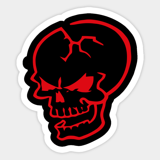 broken skull ranch Sticker by Garangs